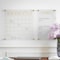 Martha Stewart Grayson Acrylic Wall Calendar & Notes Board Set W/ Marker & Mntng Hrdwr, Clear W/ Gold Print BR-ACS-284545-GD-2-CLRGLD-MS - alternate 7